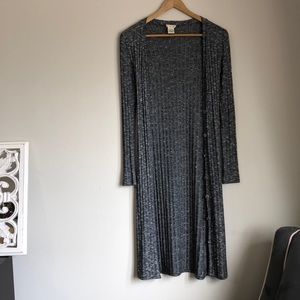 Wet Seal Gray Cardigan